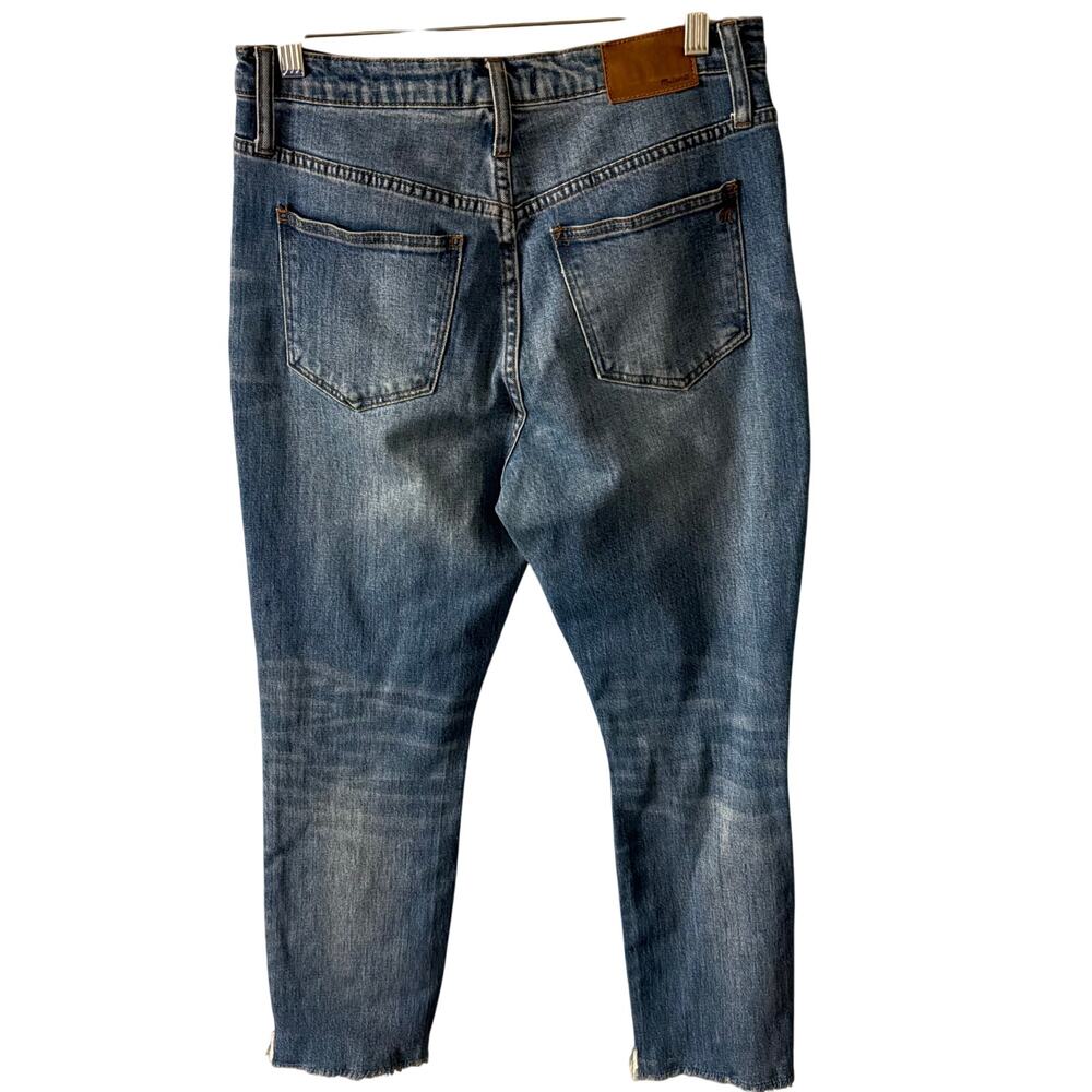 Madewell The High Rise Slim Boyjean Step-Hem Edition 26 Women’s Lita Wash - Picture 3 of 5